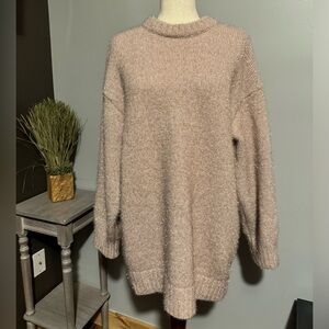 H&M blush with silver sparkles